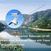 12X42 Monocular Telescope for Adults, High Definition Monocular with Smartphone Holder & Tripod for Travelling & Camping & Hunting, Gifts for Men Adults Kids - view 2