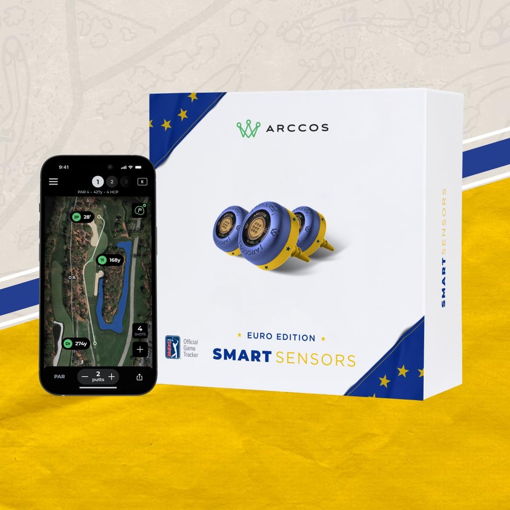 Arccos Limited Edition Smart Sensors (Euro Edition)
