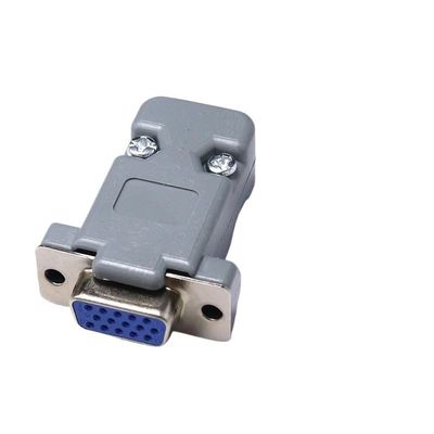2/5sets DB-9 RS232 Serial Port Connector DB Connector 9/15/25/37 Pin Copper RS232 Adapter With Plastic Case Metal shell(DB9 Female,2sets)