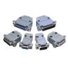 2/5sets DB-9 RS232 Serial Port Connector DB Connector 9/15/25/37 Pin Copper RS232 Adapter With Plastic Case Metal shell(DB9 Female,2sets) view 4