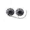 2PCS/Set 95MM PLD10010S12HH Cooling Fan for MSI for Radeon R9 380 Armor 2X GTX 1060 1070 1080 TI RX 470 570 580 Gaming Card FA view 1