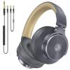 Rumoon Wired Over Ear Headphones, Studio Monitor & Mixing DJ Headphones with 50mm Neodymium Drivers and 1/4 to 3.5mm Jack for Guitar AMP Podcast Piano Keyboard (Gray) view 1