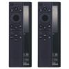 2 Pack BN59-01385A Solar Voice Remote Compatible with Samsung Frame Smart TV, USB-C Rechargeable Bluetooth Remote Control with Solar Charging Compatible with Samsung Neo LED 4K Ultra HD TVs - Black view 1