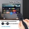 2 Pack BN59-01385A Solar Voice Remote Compatible with Samsung Frame Smart TV, USB-C Rechargeable Bluetooth Remote Control with Solar Charging Compatible with Samsung Neo LED 4K Ultra HD TVs - Black view 3