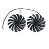 2PCS/Set 95MM PLD10010S12HH Cooler Fan for MSI for Radeon R9 380 Armor 2X GTX 1060/1070/1080 TI RX 470/570 RX580 Gaming Card view 2