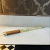 Vintage Brass Telescope, 15 Inch Collapsible Spyglass with Leather Grip, 3-Draw Refractor Design, Antique Nautical Style view 2