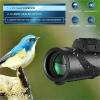 Mini Telescopes, High Definition Single Tube Telescope, Compact and Portable, Dual-Purpose Day and Night,Pocket Telescope(HD Black) view 4