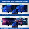 Surface Pro 12 Docking Station Hub, Surface Pro 12 Accessories with 4K HDMI, USB-C Thunerbolt 4 (4K60Hz Video+Data+100W PD), 3.5mm Audio, SD/TF, 2*USB 3.0 Hub for Microsoft Surface Pro 12 inch 2025 view 3