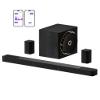 ULTIMEA Skywave X60 7.1.4ch Professional Wireless Surround Sound System for TV w/Dolby Atmos, 840W Sound Bar with 8" Wireless Subwoofer, 28Hz Low Frequency, GaN Amplifier, 4K HDR Pass-Through view 1