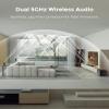 ULTIMEA Skywave X60 7.1.4ch Professional Wireless Surround Sound System for TV w/Dolby Atmos, 840W Sound Bar with 8" Wireless Subwoofer, 28Hz Low Frequency, GaN Amplifier, 4K HDR Pass-Through view 3