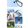 Tangxi 1080P 20MP HD Camera Glasses, AI Smart Glasses with Real Time Translation & AI Voice Helper, Bluetooth 5.4 Video Recording Glass with APP, Flashlight, for Travel, Sports view 3