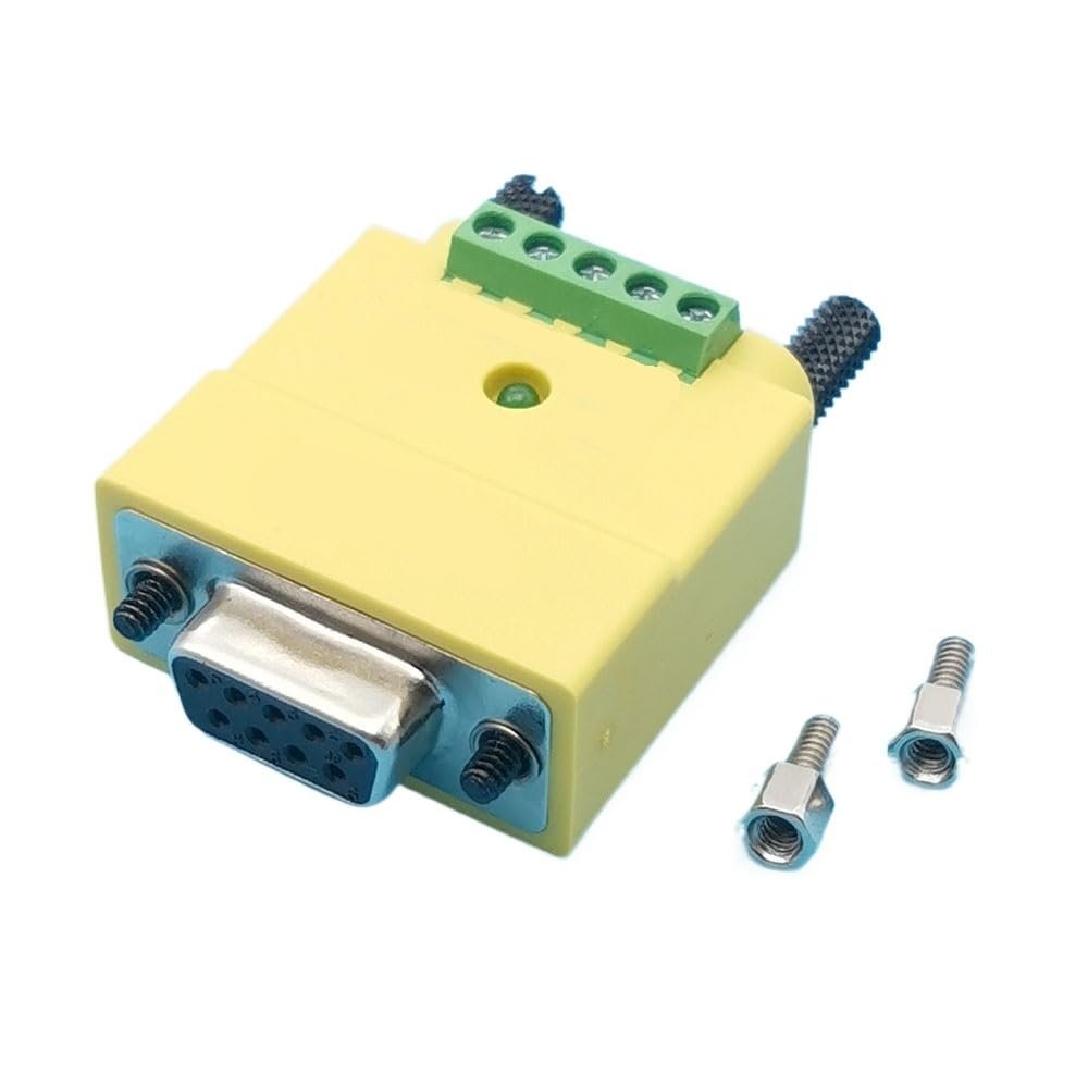 1pc RS232 to RS485 RS422 Converter Serial Plug RS485 Serial Communication DB9 Male Female Interface Serial Converter Connector(B-Female)