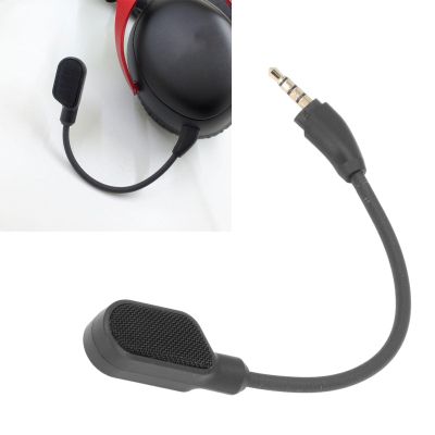 AYNEFY Replacement Boom Microphone for Gaming Headsets  3-Pack Detachable Noise-Cancelling Mic with 360 Bendable Design & Gold-Plated 3.5mm Plug for Clear Sound