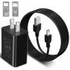TI 84 Plus CE Charger with Cable: TI-84 Nspire Charging Cable - TI84 Graphing Calculator Charge Cord for Texas Instruments C Silver Edition Ti-nspire CX CAS II C TI-83 TI-85 TI-89 Charger (5ft) view 1