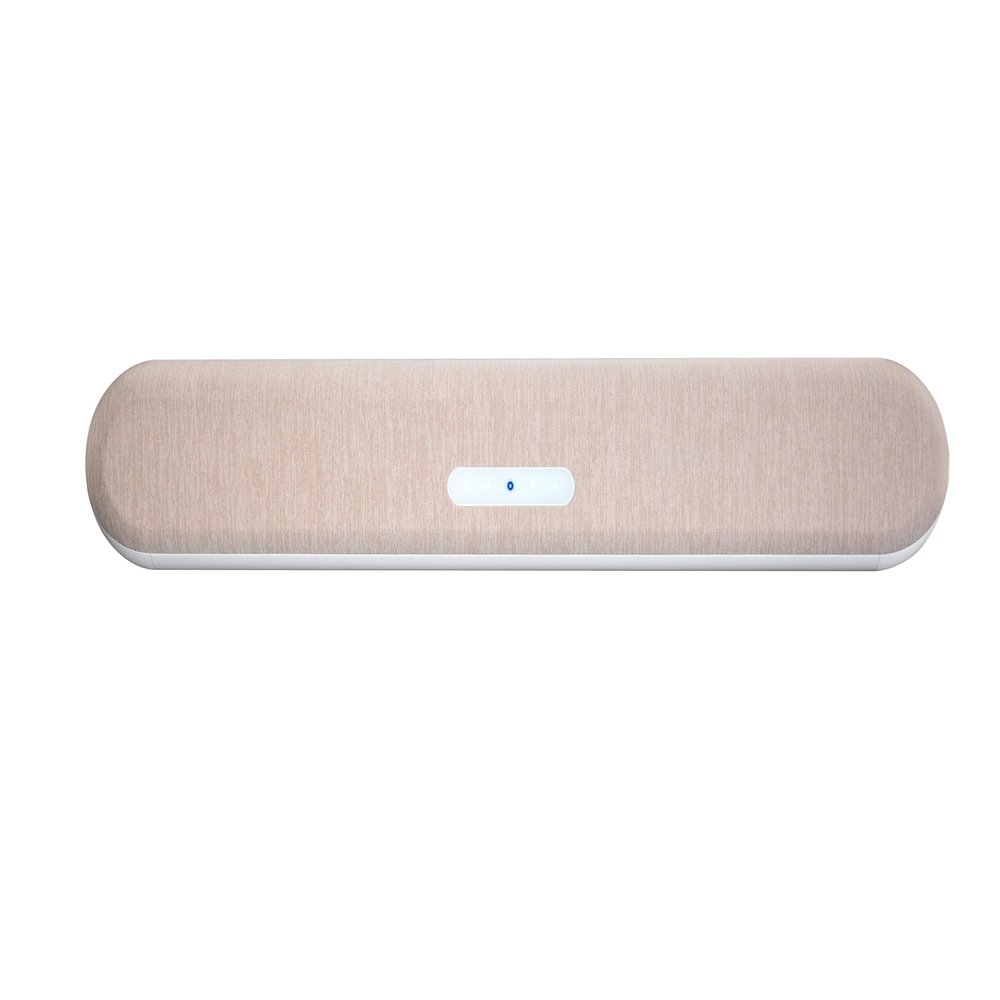 Bluesound Pulse Cinema Mini 2.1, Wireless Multi-Room Streaming Soundbar with Dolby Atmos - Tan
