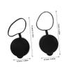 LABRIMP 3pcs Rubber Eyepiece Guard Lens Caps for Binoculars Telescope Lens Covers Outdoor Protection Easy to Install and Remove for Bird Watching Travel view 2