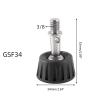 34/37/50/68mm Camera Monopod Tripod Rubber Foot Pad 3/8inch Anti-Slip Release Foot Mat for Monopod Leg SLR Camera Tripod Feet view 3