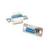 10Pcs/2pcs DB-9 Connector Pin Plug-in Board Socket DP9 D-SUB Male and Female RS232 Serial Welded Plate(Female,5 Pieces) view 1