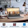 HP Omnibook 5 AI Laptop,16" 2K (1920 x 1200) Laptop PC,Next Gen AI PC AMD Ryzen AI 7 350(NPU 50 Tops),16GB RAM,2TB SSD Laptops for Business, College, School, Photo Editing,Lifetime Office,Win 11 Pro view 3