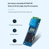 WALFRONT ZW101 Fingerprint On Off Relay Switch Module, Fingerprint Access Control Relay Module for Safety Box with 0.96 Inch OLED Display 5V, Single Channel for STM32F103C6T6 view 3