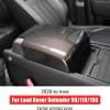 Central armrest Box Protective Cover Suitable for 2020-2025 Land Rover Defender 90 110 130 Center Console Riser pad Internal Storage Box Protective Cover Decorative Cover Modification Accessories view 2