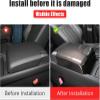 Central armrest Box Protective Cover Suitable for 2020-2025 Land Rover Defender 90 110 130 Center Console Riser pad Internal Storage Box Protective Cover Decorative Cover Modification Accessories view 3