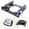 3.5" to 5.25" Internal Hard Disk Drive Mounting Tray Bracket Front Bay Mount Kit Fine Workmanship SSD Hard Drive Adapter Mounting Bracket view 2