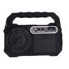 Matybobe Speaker Solar Panel USB Charging FM AM Radio Flashlight Bulb Camping Emergency Outdoor Music Player view 2