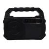 Matybobe Speaker Solar Panel USB Charging FM AM Radio Flashlight Bulb Camping Emergency Outdoor Music Player view 4