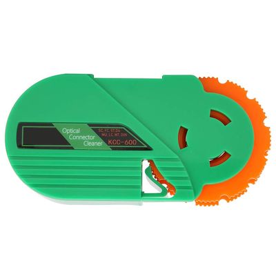 AYNEFY Fiber Optic Cleaning Box, -600 Fiber Optic Cleaning Box Optical Connector Cleaner Cleaning Tool for FC SC