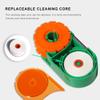 AYNEFY Fiber Optic Cleaning Box, -600 Fiber Optic Cleaning Box Optical Connector Cleaner Cleaning Tool for FC SC view 2