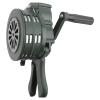 24-Hour Emergency Hand Crank Siren Horn 110DB Manual Operated Warning School Shopping Fire Air Raid Safety Alarm System for Emergency, Tornado, Sporting view 3