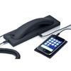 ENJOY-UNIQUE Retro Phone Handset Telephone Headphones Receivers, 3.5 mm Microphone Plug, for Mobile Phone, Tablet, Laptop, Headset with Answer Button and Comfortable Call, Gift for Parents view 1