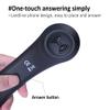 ENJOY-UNIQUE Retro Phone Handset Telephone Headphones Receivers, 3.5 mm Microphone Plug, for Mobile Phone, Tablet, Laptop, Headset with Answer Button and Comfortable Call, Gift for Parents view 3