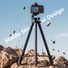 KINGJOY 71" Lightweight Camera Phone Tripod Stand with 360 Pan Head view 3