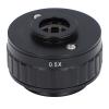 ciciglow CTV Lens Adapter for Trinocular Stereo Microscope CCD Camera C Mount, Quick Installation Industrial Camera Adapter (0.5X) view 3