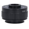 ciciglow CTV Lens Adapter for Trinocular Stereo Microscope CCD Camera C Mount, Quick Installation Industrial Camera Adapter (0.5X) view 4