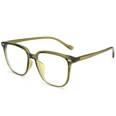 Dollger Blue Light Glasses for Women Retro Oversized Square Blue Light Blocking Glasses for Computer Eyeglasses Frame Men