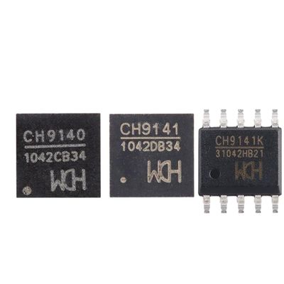 10Pcs/1Pc Ch9140 Ch9141 Ch9141K Wch 9140 9141 9141K Ble Bluetuth-Compatible Serial Port Transparent Chip Ic New for Original