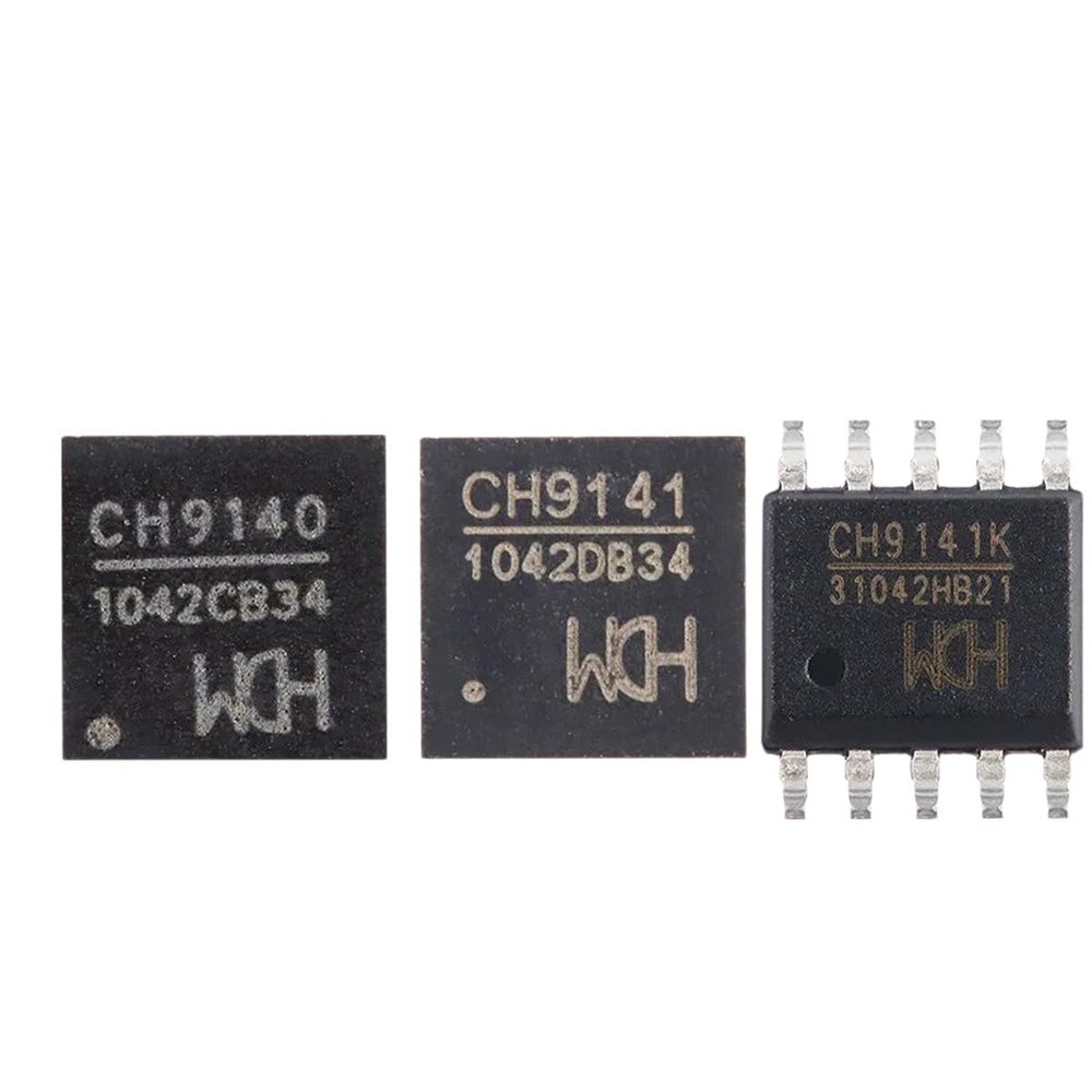 10Pcs/1Pc Ch9140 Ch9141 Ch9141K Wch 9140 9141 9141K Ble Bluetuth-Compatible Serial Port Transparent Chip Ic New for Original
