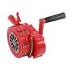 120DB Manual Metal Hand Crank Siren Horn Air Raid Emergency Safety Warning for Fire Flood Prevention Disaster for Emergency, Tornado, Sporting view 1