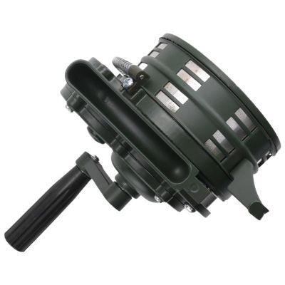 Emergency Hand Crank Siren Horn 110DB Manual Operated Warning School Shopping Fire Air Raid Safety Alarm for Emergency, Tornado, Sporting