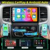 Car Radio Stereo for Dodge RAM 1500 2500 3500 2013-2018 Automatic AC,2+64G Android 13 Touch Screen Radio Upgrade with Wireless CarPlay Android Auto Bluetooth GPS Navigation view 3
