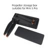Propellers Storage Case for DJI Mini 5 Pro, Drone Propeller Organizer Propellers Blade Props Box Protector (Black) view 2