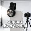 37mm Phone Lens Filter, Clip On Mobile Camera Lens, Three Sided Differentiation Effect - High Definition Glass, Lightweight Portable Design, Creative Photography Tool for view 3