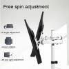 Universal Dual Monitor Mount, Ergonomic Monitor Stands for 2 Monitors, Monitor Arm Fits 13 to 27 Inch LCD Computer Screens, Perforated/clamped Mounting Base view 3