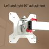 Universal Dual Monitor Mount, Ergonomic Monitor Stands for 2 Monitors, Monitor Arm Fits 13 to 27 Inch LCD Computer Screens, Perforated/clamped Mounting Base view 4