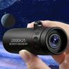 2000x25 Monocular Telescope Waterproof Birdwatching Scope for Outdoor Travel view 4