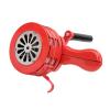 Hand Crank Siren Red Portable Manual Operated Alarm for Schools Alarming 120DB Handheld for Emergency, Tornado, Sporting view 3