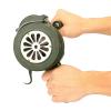 Emergency Hand Crank Siren Horn 110DB School Shopping Fire Air Raid Safety Alarm System Component for Emergency, Tornado, Sporting view 2